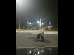 Me being a slut in public
