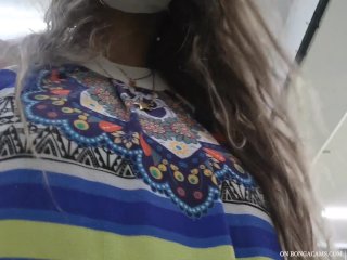 Public Nudity in a_Supermarket! Isabellamout_Likes the Most Risky Things