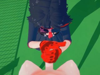 Hentai 3D - Ryuko x Satsuki (Futa)