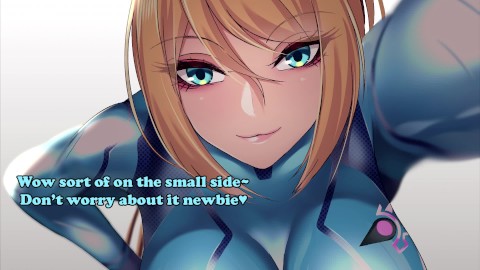 HENTAI JOI - Samus Aran intenta entrenarte ... (Vanilla, tetas, orgasmo arruinado, descanso mental, latido del corazón)