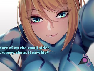 HENTAI JOI - Samus Aran Essaie De Vous Entraîner... (Vanilla, Branlette Espagnole, Orgasme Ruiné, Pause Mentale, Battement De Coeur)