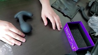 UTIMI Vibrador Anal Sexo Toy Unboxing Plug Anal Inflável