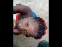Trying Not To get Caught While Sucking Dick Outside While At The Beach - Mastermeat1 - Screenshot 7 of 16 - Outside