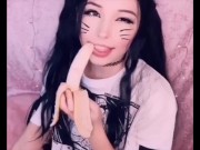 Preview 1 of BELLE DELPHINE LEAKED ONLYFANS MASTURBATING DEEPTHROAT