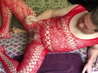 Lingerie Dildo Orgasm