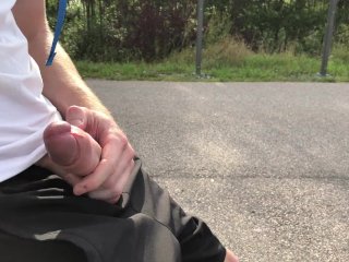 Trainstation dick flashing. Amateur exhibitionist jerk-off Johann Wood