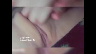Making my pussy cum in 2 minutes! Real pulsing clit orgasm