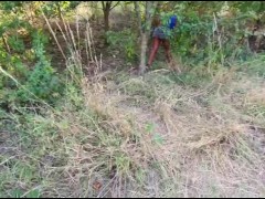 Hot Latina Ebony with Thick Booty Climbing a Tree in Teasing Loose Shorts- Upshots Candid