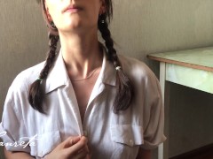 Schoolgirl Learns How To Swallow For The First Time - Screenshot 1 of 16 - Teenager