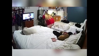 Wife changing on secret room cam