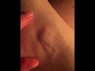 verified amateurs, foot vein, veiny foot, medical