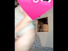 Fat girl stripp tease 