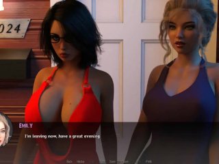 point of view, big boobs, adult game, gaming