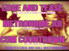 Cock and Balls JOI Metronome SLOW MEDIUM FAST