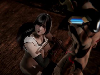 Tifa Lockhart_Blowjob Swallow Torture