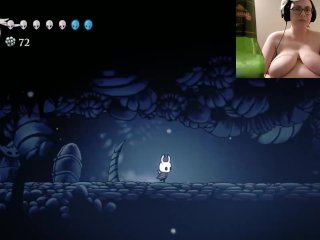 topless hollow knight gamer girlfriend