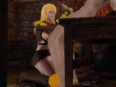 RWBY - Yang Xiao Long handjob (3D Porn)