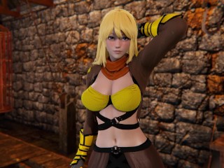 RWBY - Yang Xiao Long Handjob (3D Porn)