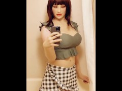 female mask disguise crossdresser transformation mtf 109