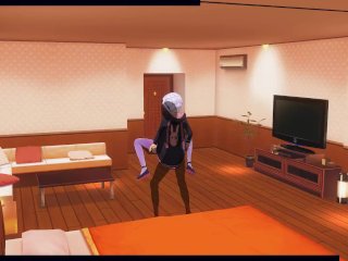 3D HENTAI Yuzuki Yukari Lets Cum In HerPussy