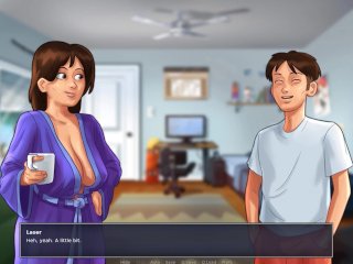 Summertime Saga Part18: Watching Jenny AND Dianne Masturbate