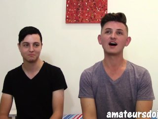 Aussie True Best Mates 1st Time Sex Together and Do An Australian Porn Shoot