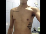 Fingering My Ass, Fucking Myself with a Dildo, Jerking Off, and Cumming