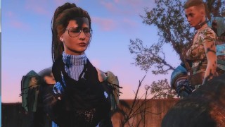 Рыжая проститутка.  Профессиональный секс девушки  | Fallout 4 Sex Mod, ADULT mods