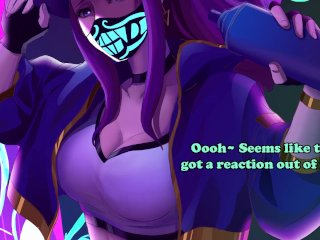 K/DA ContestWinner [League of Legends JOI](Ahri, Evelynn, Akali, Kai'sa)(Vanilla,Femdom,Breathplay