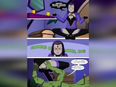 [2D Комикс] Юные Титаны - Эмпатический Тупик - Screenshot 2 of 16 - Butt