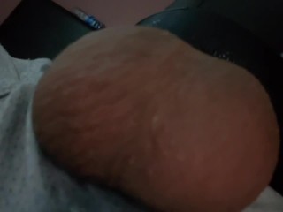 Milk Huge Sexy Ballswith Fleshlight Launchwith Moaning Creampie