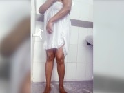 Sri lankan sexy bath with under skirt hidden cam | යට සායක් ඇදන් නාන ශ
