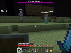 Video Minecraft with the Boys ep21 - Ender Dragon Gangbang, The End pt. 2