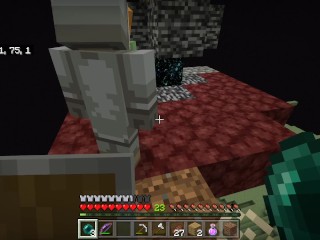 Minecraft with the Boys ep21 - Ender Dragon , The End pt. 2