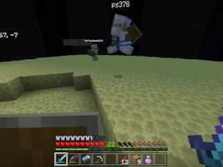 Minecraft Met De Jongens Aflevering 21 - Ender Dragon Gangbang, Het Einde Deel 2