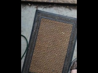 Quick floor mat piss - trans male