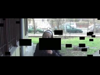 blond simona smoking outdoor