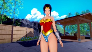 Sexo Hentai 3D Com Mulher Maravilha