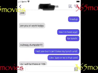 Risky Public Fucked My Boss Wife & Secretary Behind The Same Dumpster On Lunch Break Freaky Friday