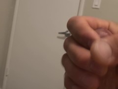 Solo male jerk off the top cumshot