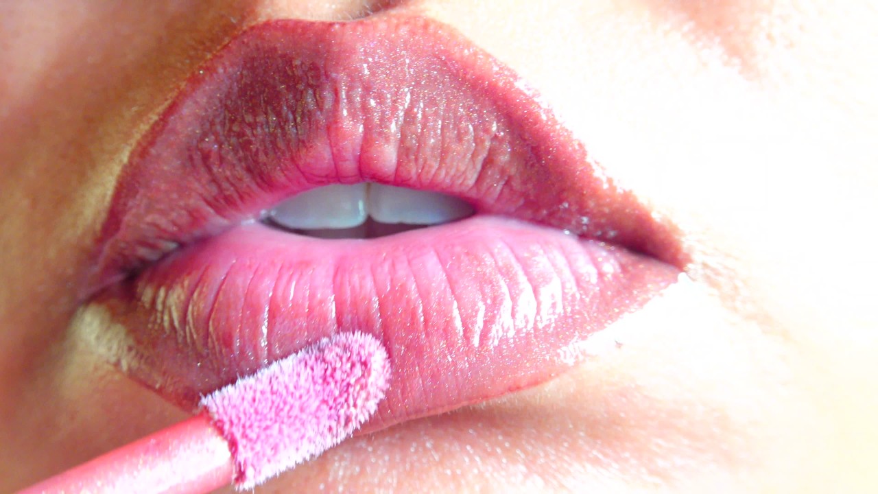 Pink Lips Xxx - Pink Lips: Light Lip Gloss Fetish - Pornhub.com