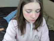 Preview 1 of I great cum with dildo and vibrator pt. 1