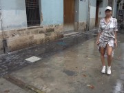Preview 1 of I get fun flashing and public masturbation