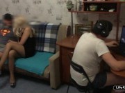 Preview 3 of RUSSIAN CUCKOLD.I WAS FUCKED BY HIS FRIEND WHILE HE WAS PLAYING COMPUTER GAMES