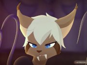 Preview 4 of Cat Fight [Furry Animation]