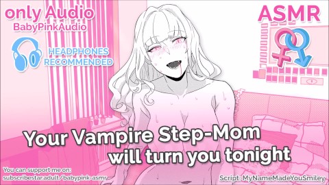 ASMR - Ta belle-mère vampire va te tourner ce soir (pipe)(équitation)(jeu de rôle audio)