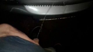 Andy pee on a Car