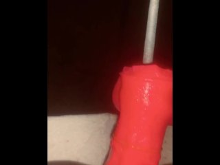 Solo male fucking machine deep penetration
