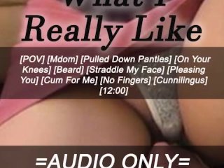 erotic audio, point of view, audio roleplay, cunnilingus, reality