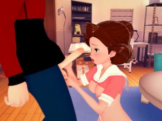 Iron Giant - Annie Hughes Creampie - 3D_Hentai